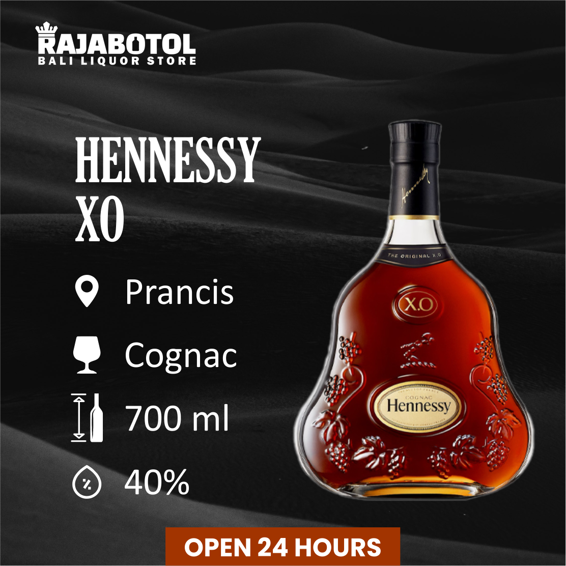 Bali After Dark Savoring HENNESY XO 700 ML While Exploring Nightlife or Enjoying Hassle‑Free Delivery
